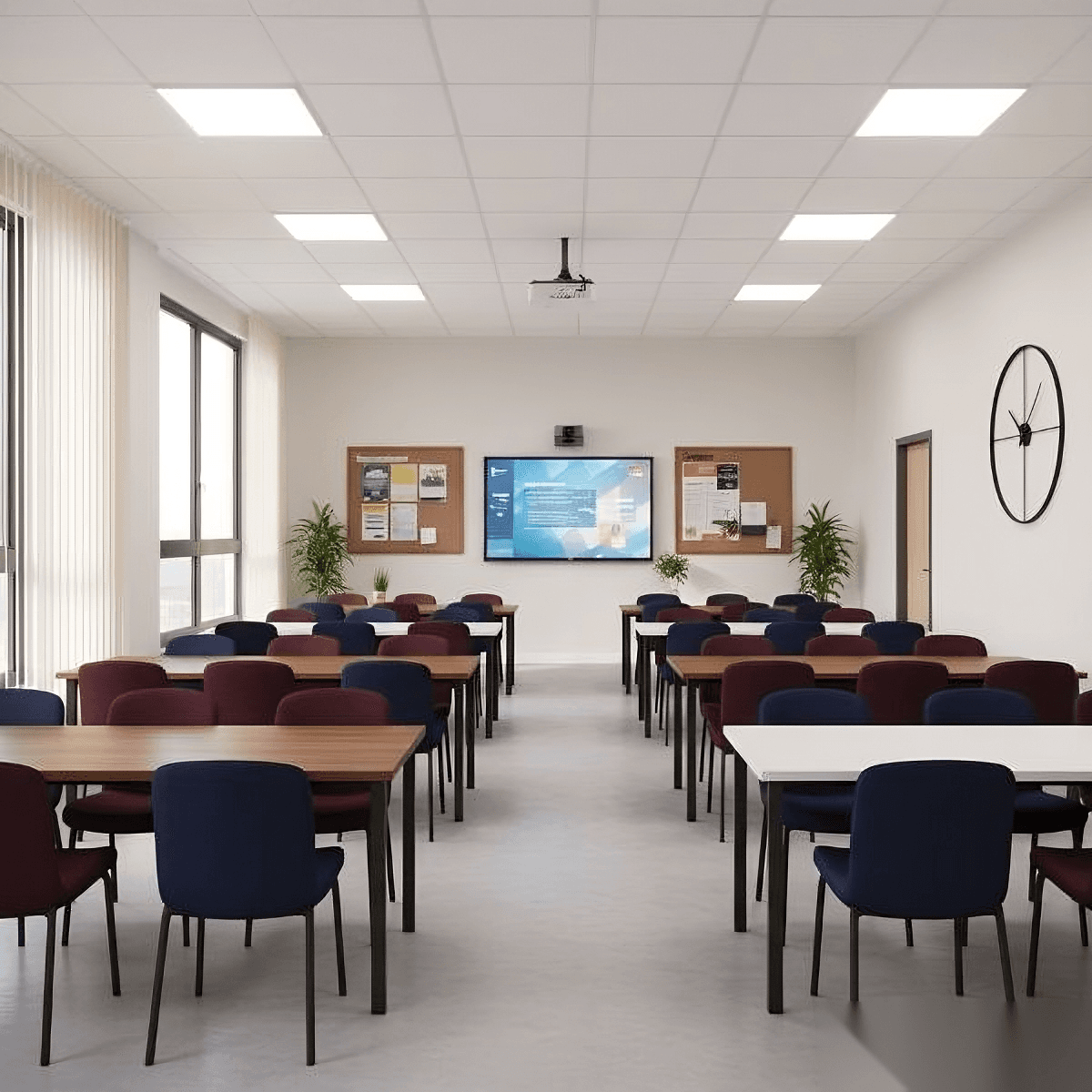Modern classroom facility